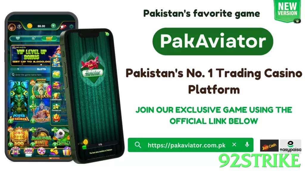 92Strike game app for Pakistan players - 2